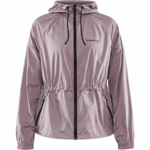 Craft ADV CHARGE WIND JACKET W Dámská lehká sportovní bunda, růžová, velikost M