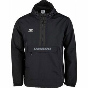 Umbro UTILITY ANORAK Pánská bunda, černá, veľkosť L