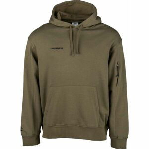 Umbro UTILITY HOODIE Pánská mikina, khaki, veľkosť XXL