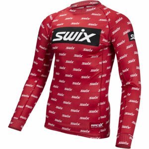 Swix RACE X M Červená XL - Pánské funkční triko s dlouhým rukávem