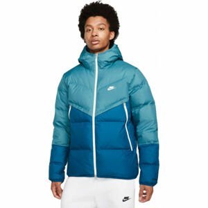 Nike SPORTSWEAR WINDRUNNER Pánská zateplená bunda, tyrkysová, velikost