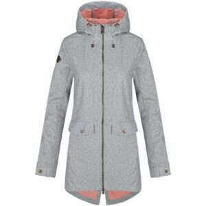 Loap LAWINA Dámský softshellový kabát, šedá, veľkosť S