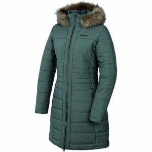 Hannah REE Dámský zimní kabát, zelená, velikost XL