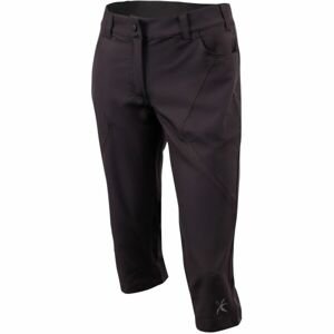 Klimatex PAIGE Dámské outdoorové 3/4 kalhoty, černá, velikost
