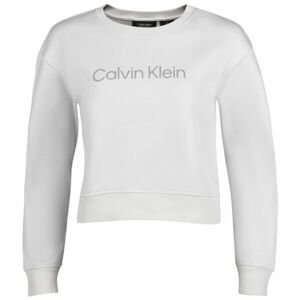 Calvin Klein PW PULLOVER Dámská mikina, bílá, velikost M