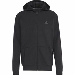 adidas YOGA FULL-ZIP HOODIE Pánská mikina, černá, velikost