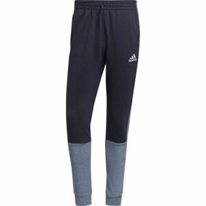 adidas MELANGE PANTS Pánské tepláky, tmavě modrá, velikost