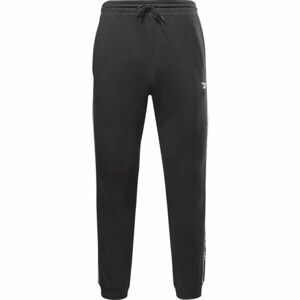 Reebok RI TAPE JOGGER Pánské kalhoty, černá, velikost