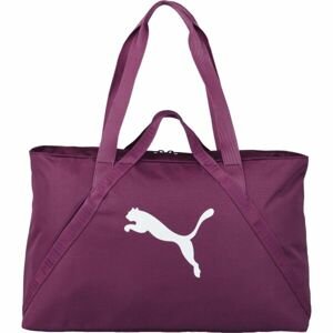 Puma AT ESS SHOPPER Dámská sportovní taška, vínová, veľkosť UNI