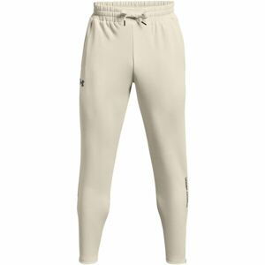 Under Armour ARMOUR TERRY PANT Pánské tepláky, béžová, velikost