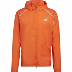 adidas MARATHON JKT Pánská běžecká bunda, oranžová, velikost M