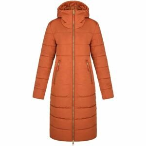 Loap TAKADA Dámský kabát do města, oranžová, veľkosť S