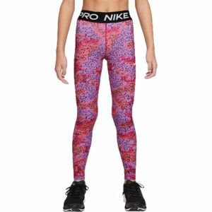 Nike G NP DF LEGGING AOP Dívčí legíny, mix, velikost L