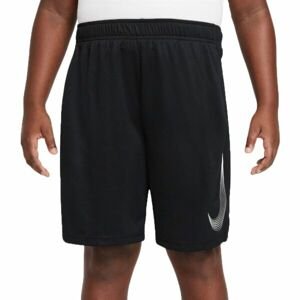 Nike DRI-FIT Chlapecké sportovní kraťasy, černá, velikost