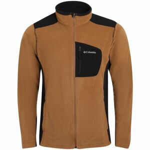 Columbia KLAMATH RANGE FULL ZIP Pánská bunda, hnědá, velikost XL