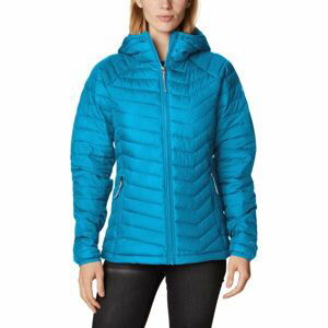 Columbia POWDER LITE HOODED JACKET Dámská bunda, modrá, velikost L