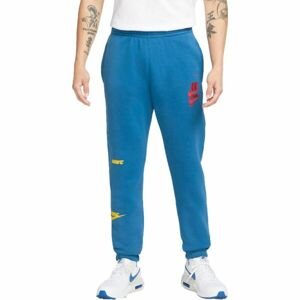 Nike M NSW SPE+BB PANT MFTA Pánské teplákové kalhoty, modrá, velikost S