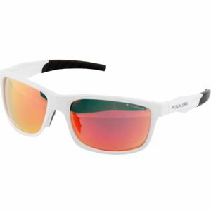 Finmark FNKX2226 Sportovní sluneční brýle, bílá, velikost os