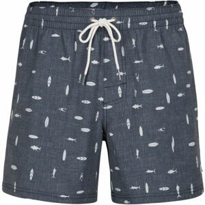 O'Neill MINI PRINT SHORTS Pánské šortky, tmavě šedá, velikost S