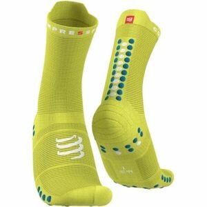Compressport Běžecké ponožky Běžecké ponožky, světle zelená, velikost T1