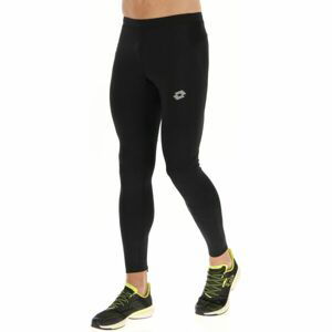 Lotto RUN FIT LEGGING Pánské běžecké legíny, černá, velikost S