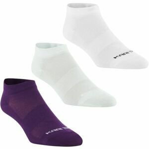 KARI TRAA TAFIS SOCK Dámské kotníkové ponožky, Fialová,Bílá,Černá, velikost 39-41
