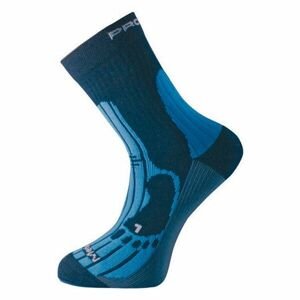 Progress MERINO Turistické ponožky s merinem, tmavě modrá, velikost 6-8