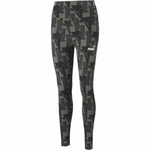 Puma POWER AOP 7/8 LEGGINGS Dámské legíny, černá, velikost XS