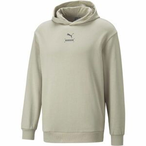 Puma BETTER HOODIE Pánská mikina, béžová, velikost