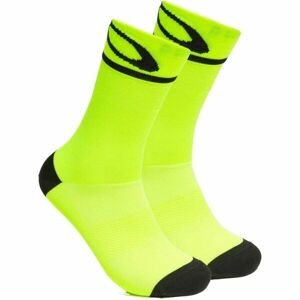 Oakley CADENCE Cyklistické ponožky, Reflexní neon,Černá, velikost S
