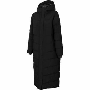 4F DOWN JACKET Dámský péřový kabát, černá, velikost