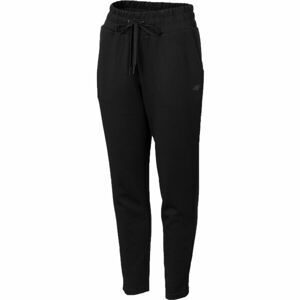 4F TROUSERS CAS Dámské tepláky, černá, velikost