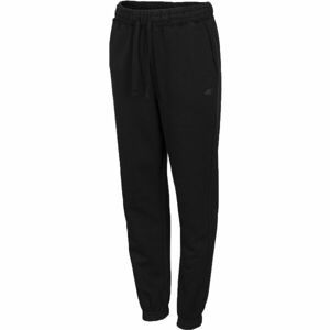 4F TROUSERS CAS Dámské tepláky, černá, veľkosť XL