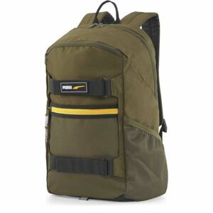 Puma DECK BACKPACK Sportovní batoh, khaki, veľkosť UNI