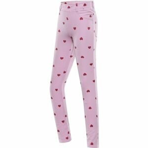 NAX LONGO Dětské bavlněné kalhoty, růžová, velikost 128-134