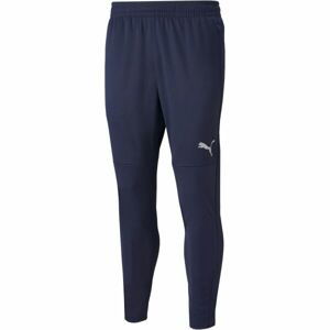 Puma TEAMFINAL TRAINING PANTS Pánské fotbalové tepláky, tmavě modrá, velikost XL