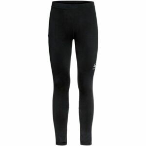 Odlo ESSENTIAL TIGHTS Pánské běžecké elastické kalhoty, černá, velikost XXL