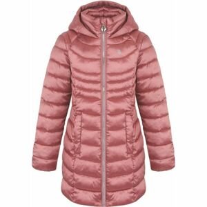 Loap ILLISA Dětský zimní kabát, růžová, velikost 134-140