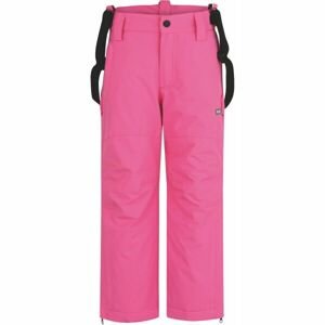 LOAP FUMO Dětské lyžařské kalhoty, růžová, velikost