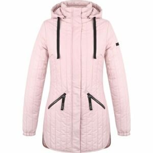 Loap JENINA Dámský kabát, růžová, velikost S