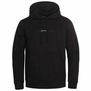 Calvin Klein PULLOVER HOODY Pánská mikina, černá, velikost