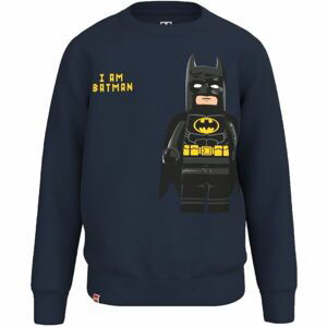 LegoWear SWEATSHIRT Chlapecká mikina, tmavě modrá, velikost 140