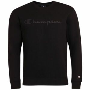 Champion CREWNECK SWEATSHIRT Pánská mikina, černá, velikost L