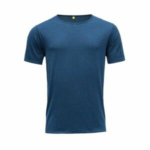 Devold SULA MAN TEE Pánské triko, modrá, velikost L