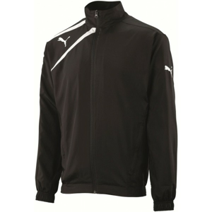 Puma SPIRIT WOVEN JACKET JR černá 128 - Dětská sportovní bunda