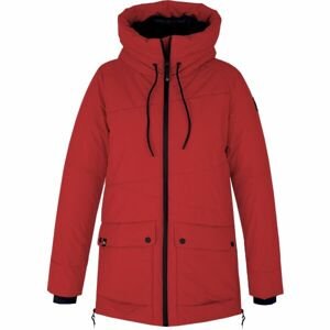 Hannah REBECA Dámský zimní kabát, červená, velikost 36