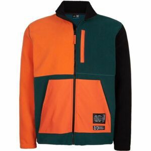 O'Neill PROGRESSIVE COLORBLOCK FLEECE Pánská mikina, tmavě zelená, velikost M