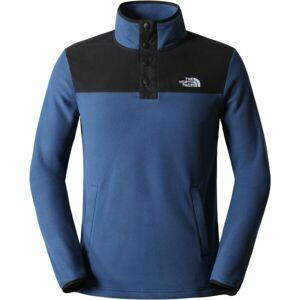 The North Face M HOMESAFE SNAP NECK FLEECE PULLOVER Pánská fleecová mikina, modrá, velikost XL