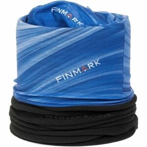 Finmark FSW-249 Multifunkční šátek s fleecem, modrá, velikost UNI