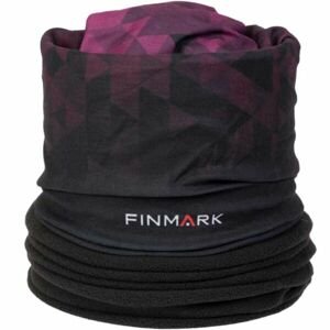 Finmark FSW-235 Multifunkční šátek s fleecem, černá, velikost UNI